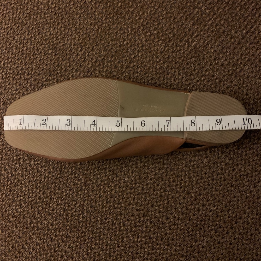 Trotters 'Holly Slingback Flats' in tan genuine leather - Picture 10 of 10